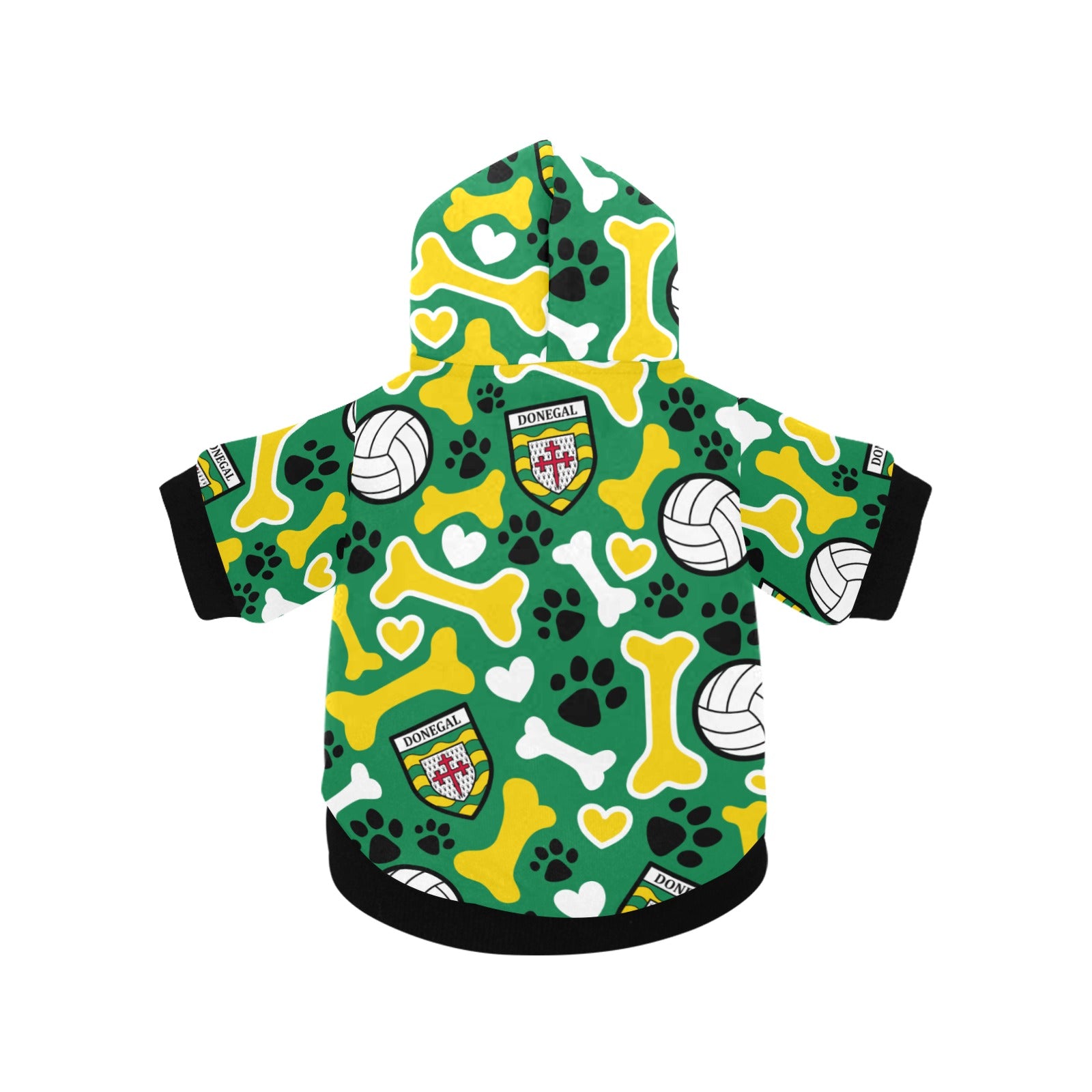 County Donegal Pooch Pattern Pet Hoodie