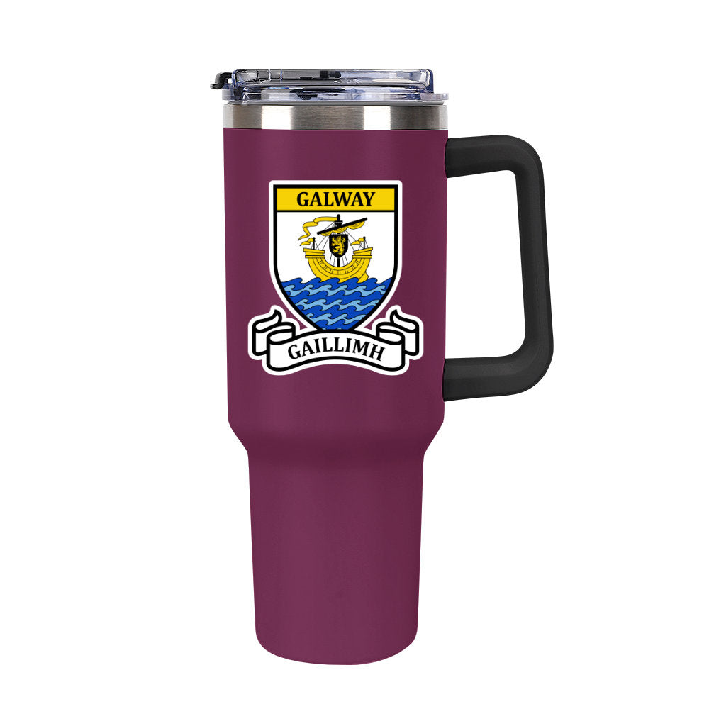County Galway Classic Crest 40oz Travel Mug