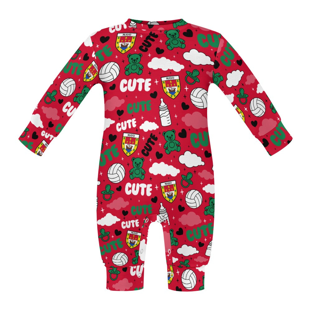 County Mayo Cute Baby Sleepsuit