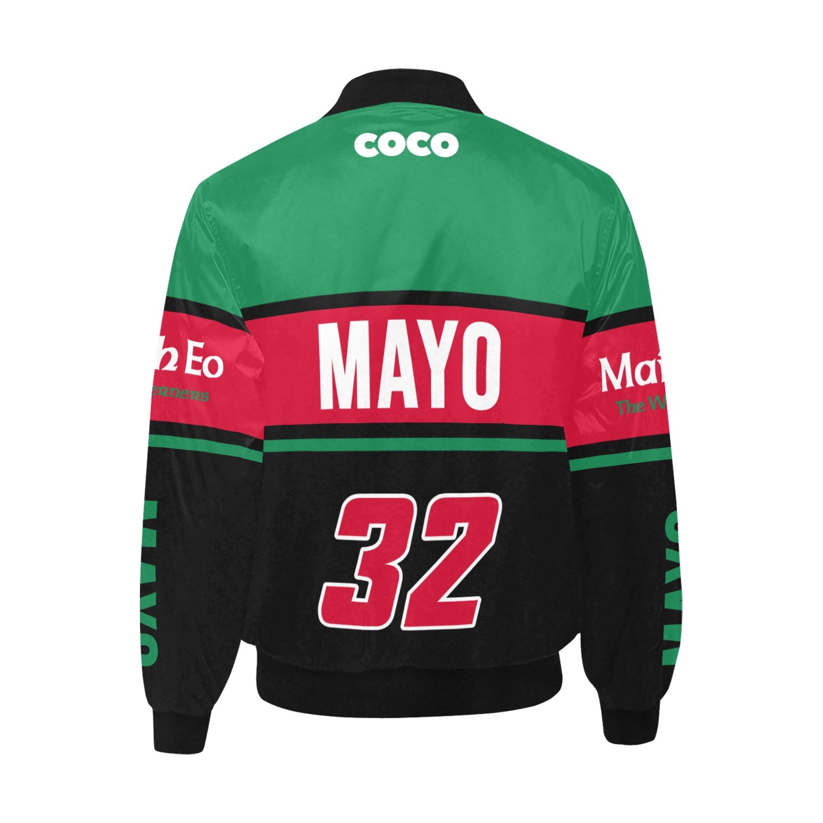 County Mayo Vintage Quilted Bomber Jacket