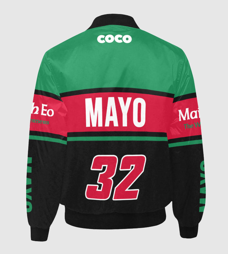County Mayo Vintage Quilted Bomber Jacket
