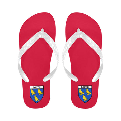 County Louth Classic Crest Flip Flops