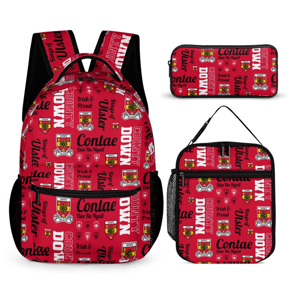 County Down Backpack, Lunch Bag & Pencil Case Set