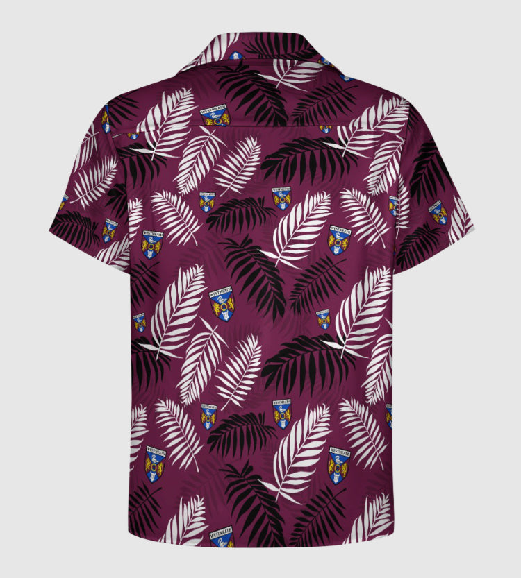 County Westmeath Hawaiian Button Up Shirt