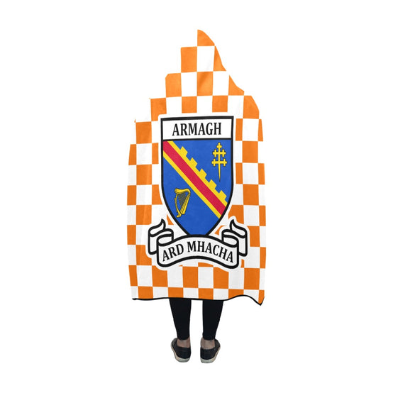 County Armagh Premium Chequered Hooded Blanket