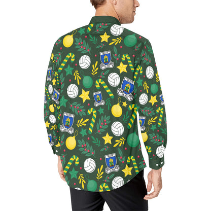 County Meath Christmas Button Up Shirt