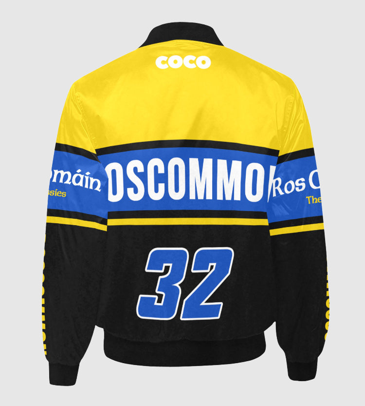 County Roscommon Vintage Quilted Bomber Jacket