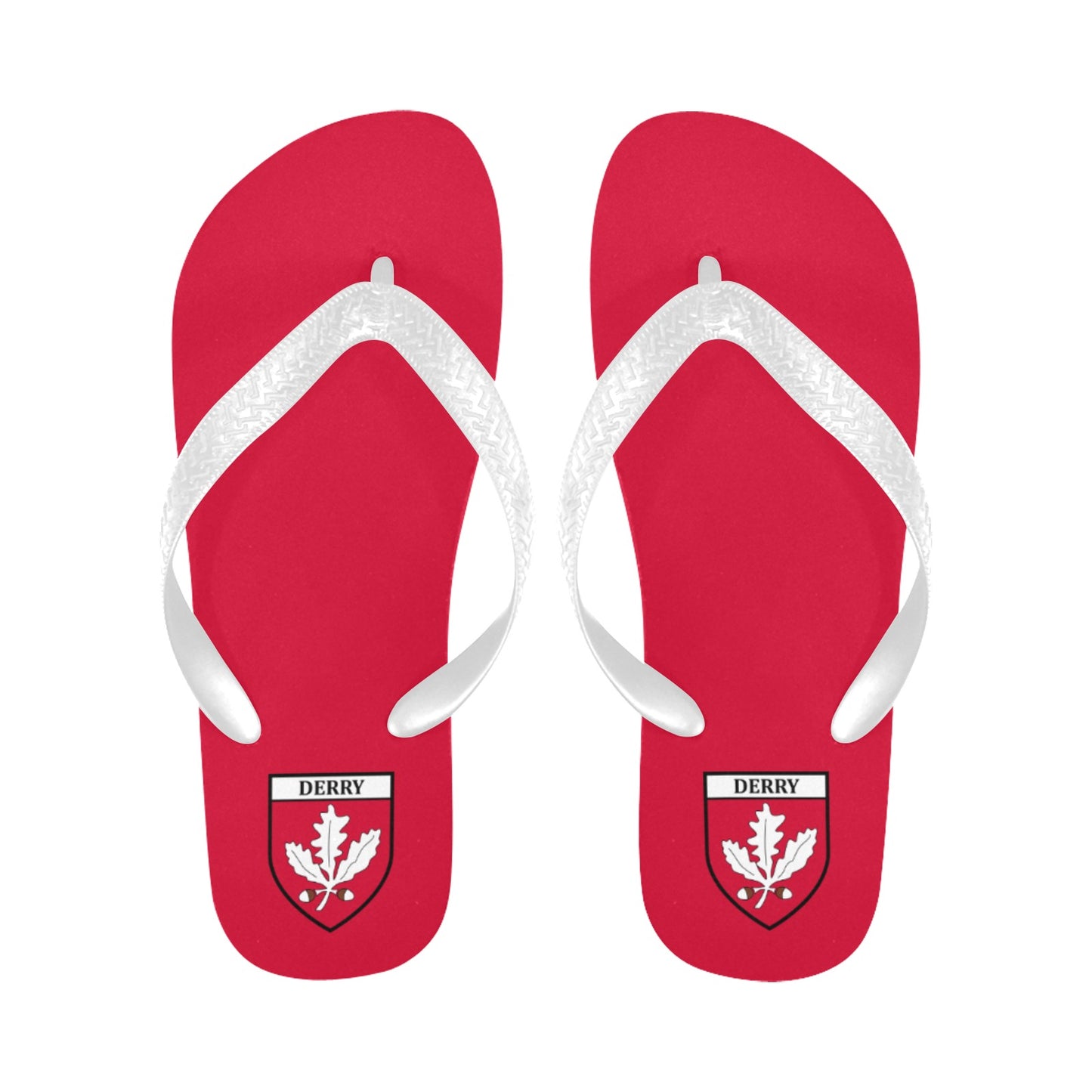 County Derry Classic Crest Flip Flops
