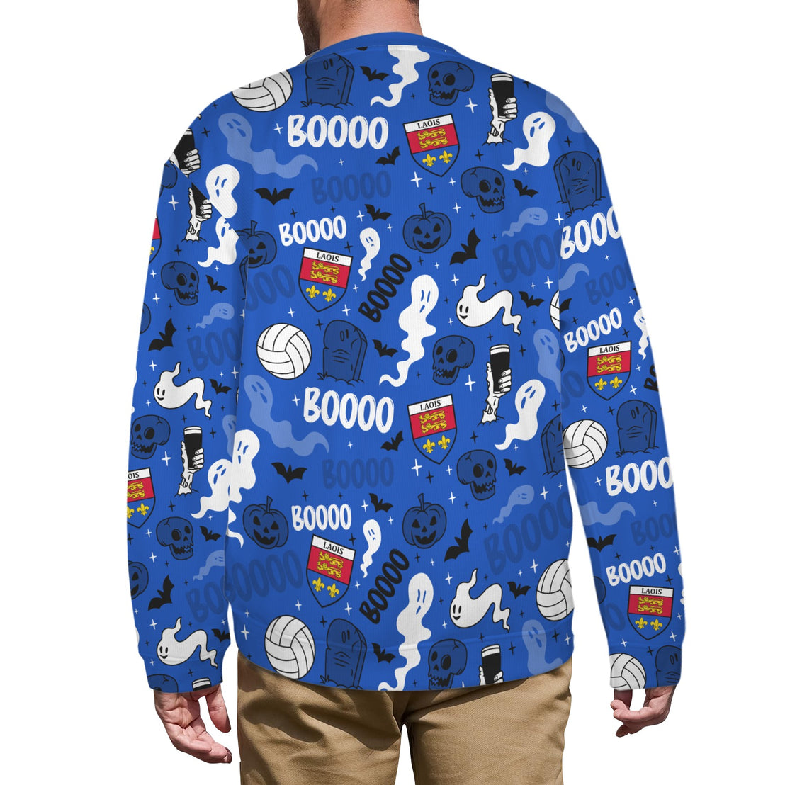 County Laois Ghostly Halloween Sweater