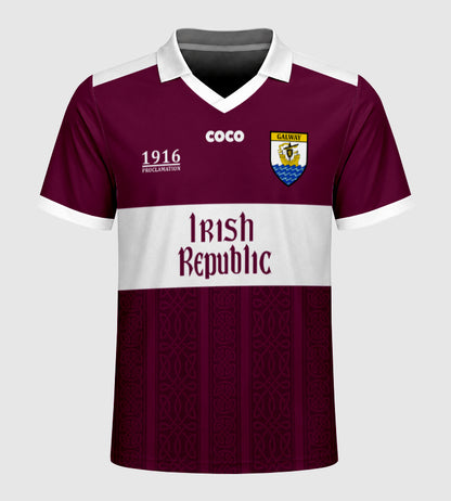 County Galway Irish Republic Jersey - Kids