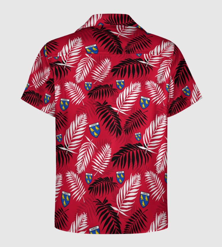County Louth Hawaiian Button Up Shirt - Kids