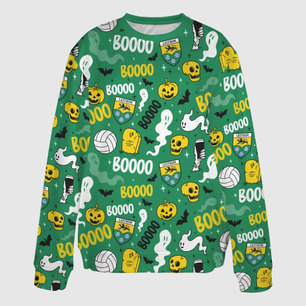 County Leitrim Ghostly Halloween Sweater