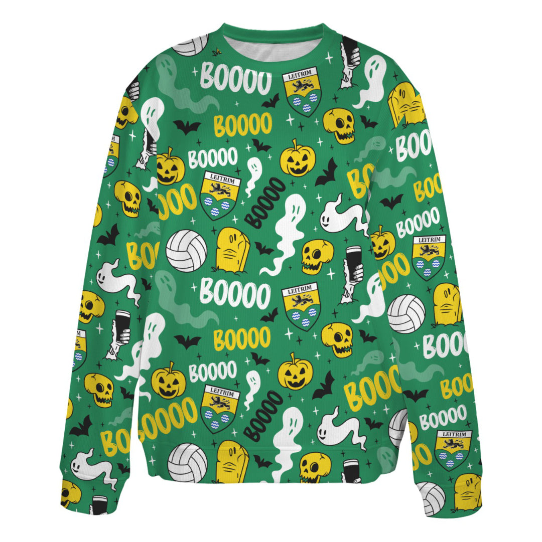 County Leitrim Ghostly Halloween Sweater