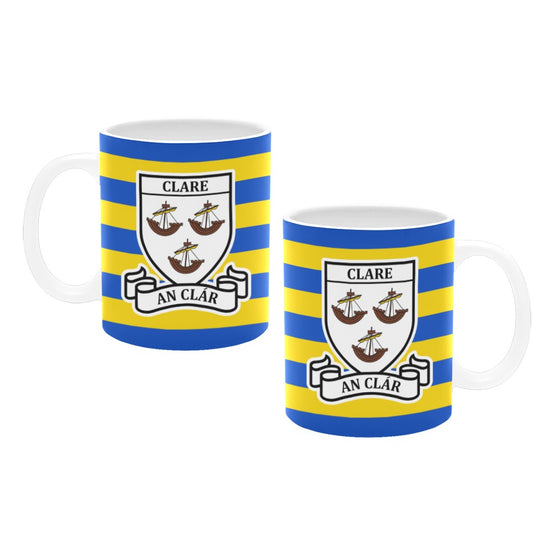 County Clare Retro Stripes Mug