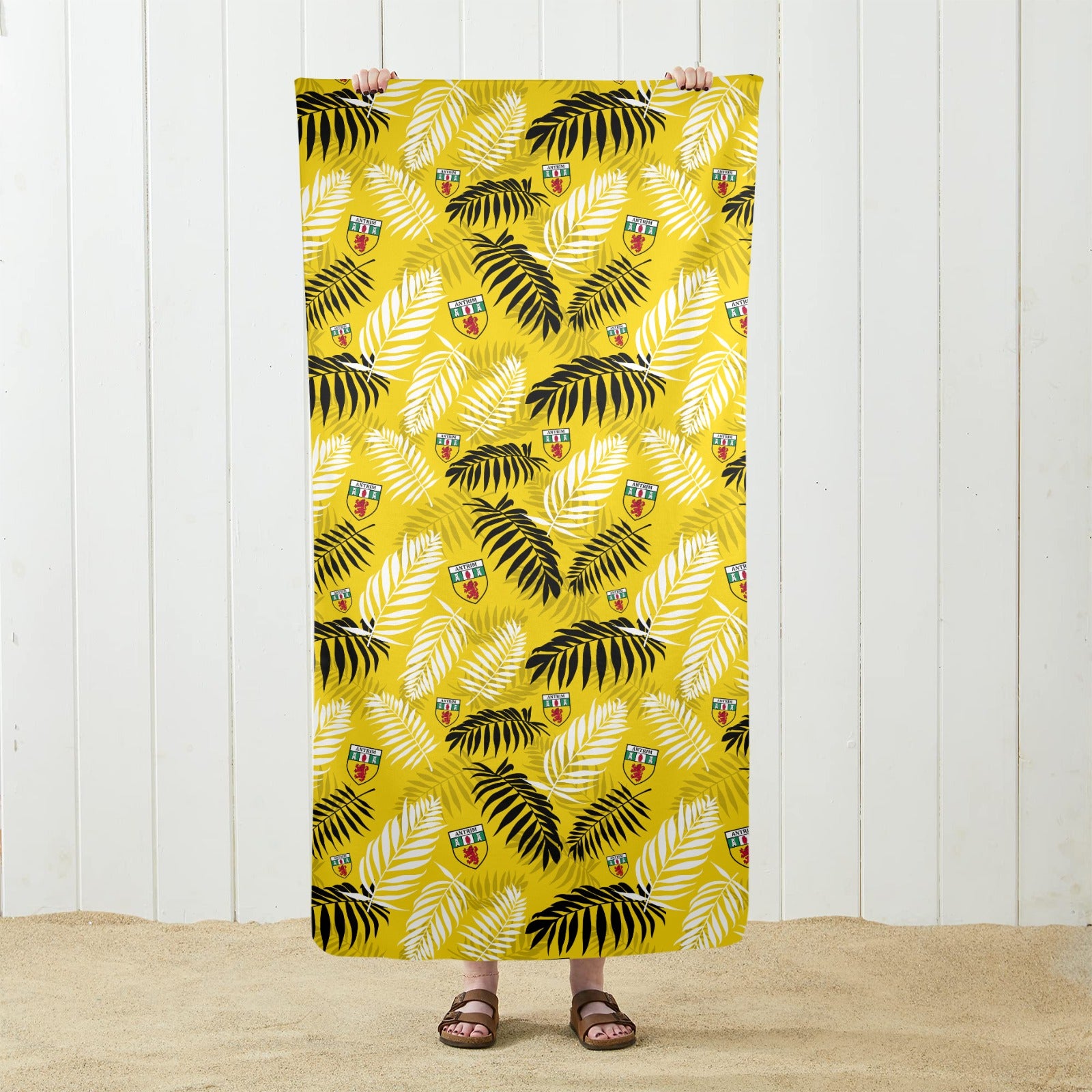 County Antrim Hawaiian Beach Towel