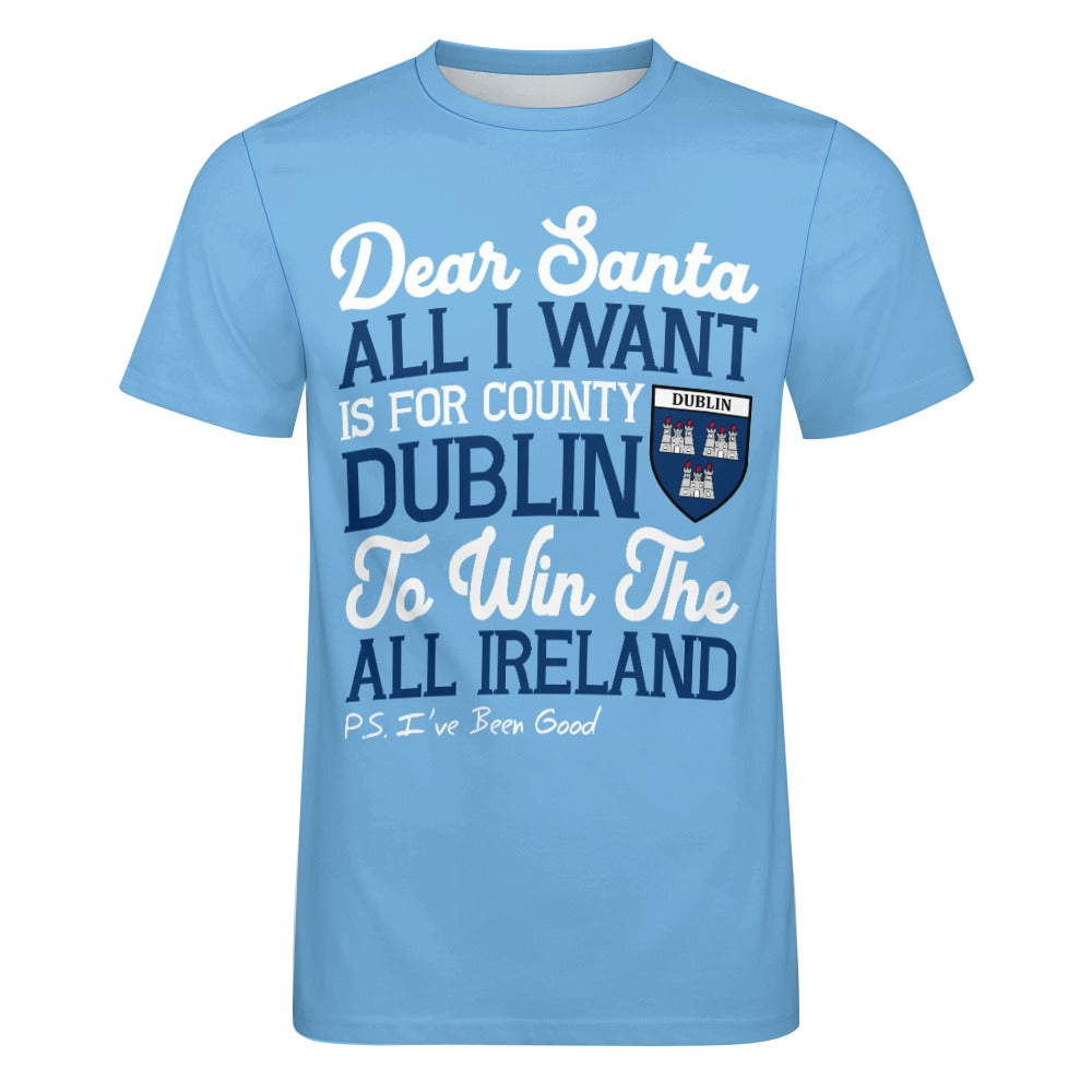 County Dublin Dear Santa T-Shirt 4XL