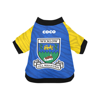 County Wicklow Jersey Inspired Pet Shirt