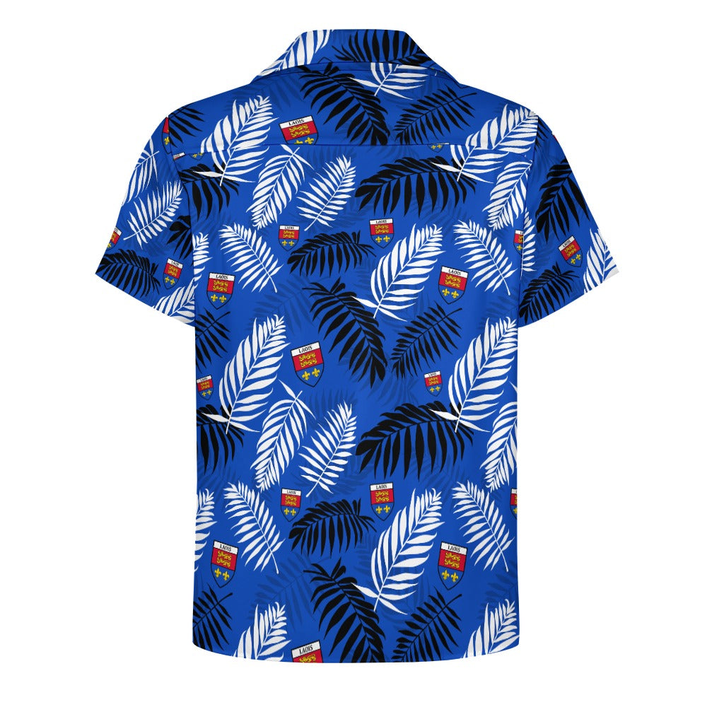 County Laois Hawaiian Button Up Shirt - Adults