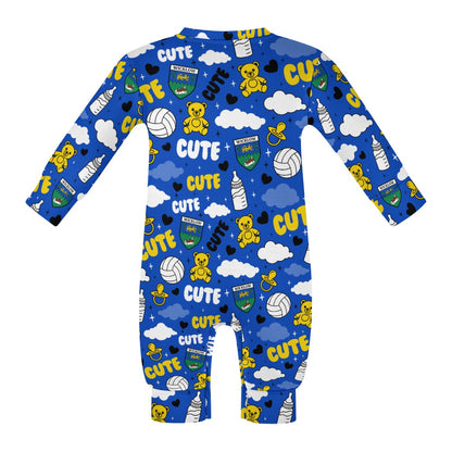 County Wicklow Cute Baby Sleepsuit