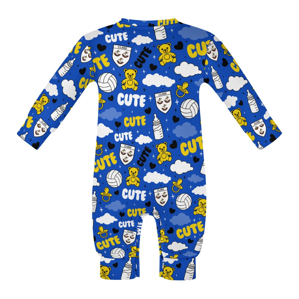 County Clare Cute Baby Sleepsuit