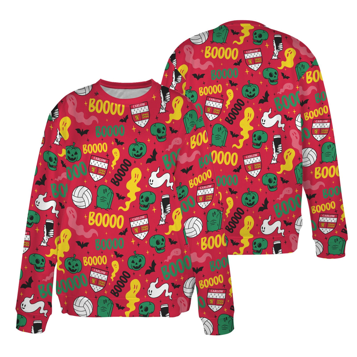 County Carlow Ghostly Halloween Sweater