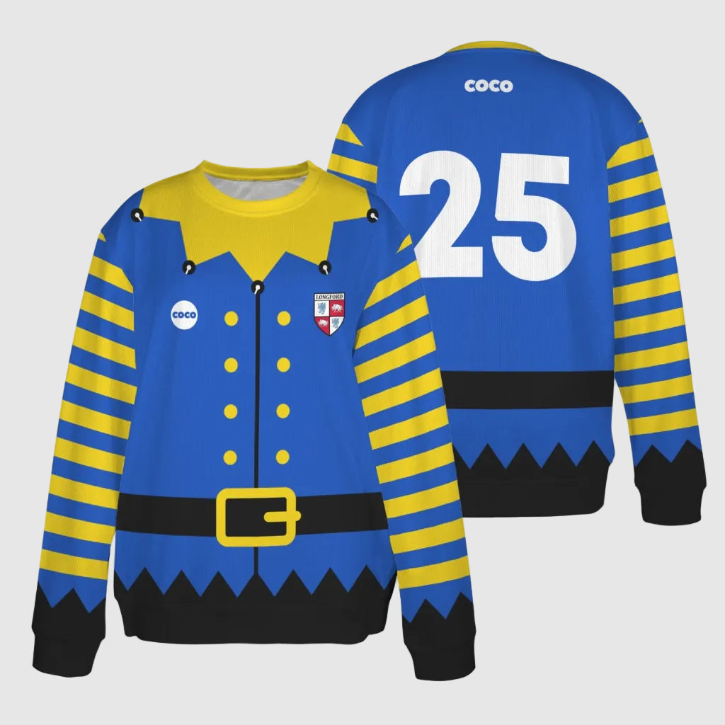 County Longford Novelty Ugly Sweater