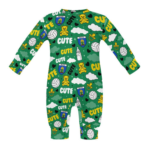 County Meath Cute Baby Sleepsuit