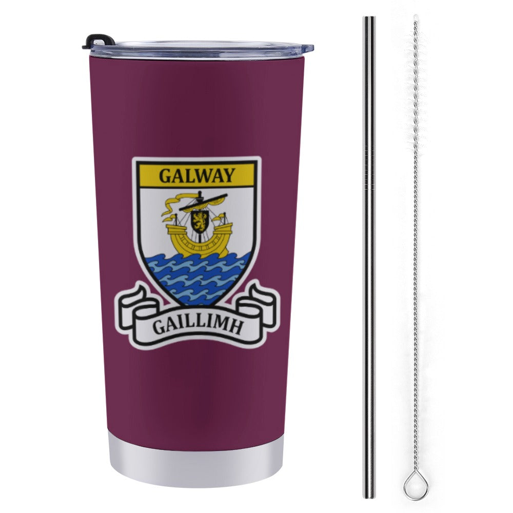 County Galway Classic Crest 20oz Travel Mug