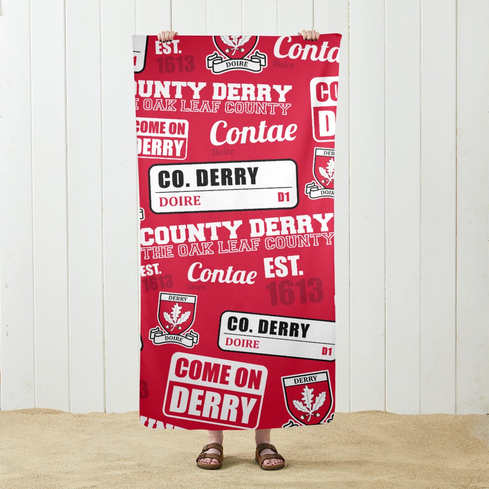 County Derry Ultimate Beach Towel
