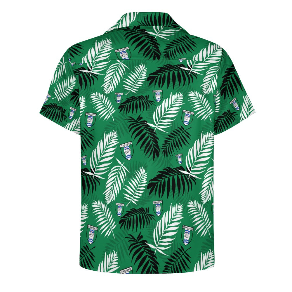 County Fermanagh Hawaiian Button Up Shirt - Adults