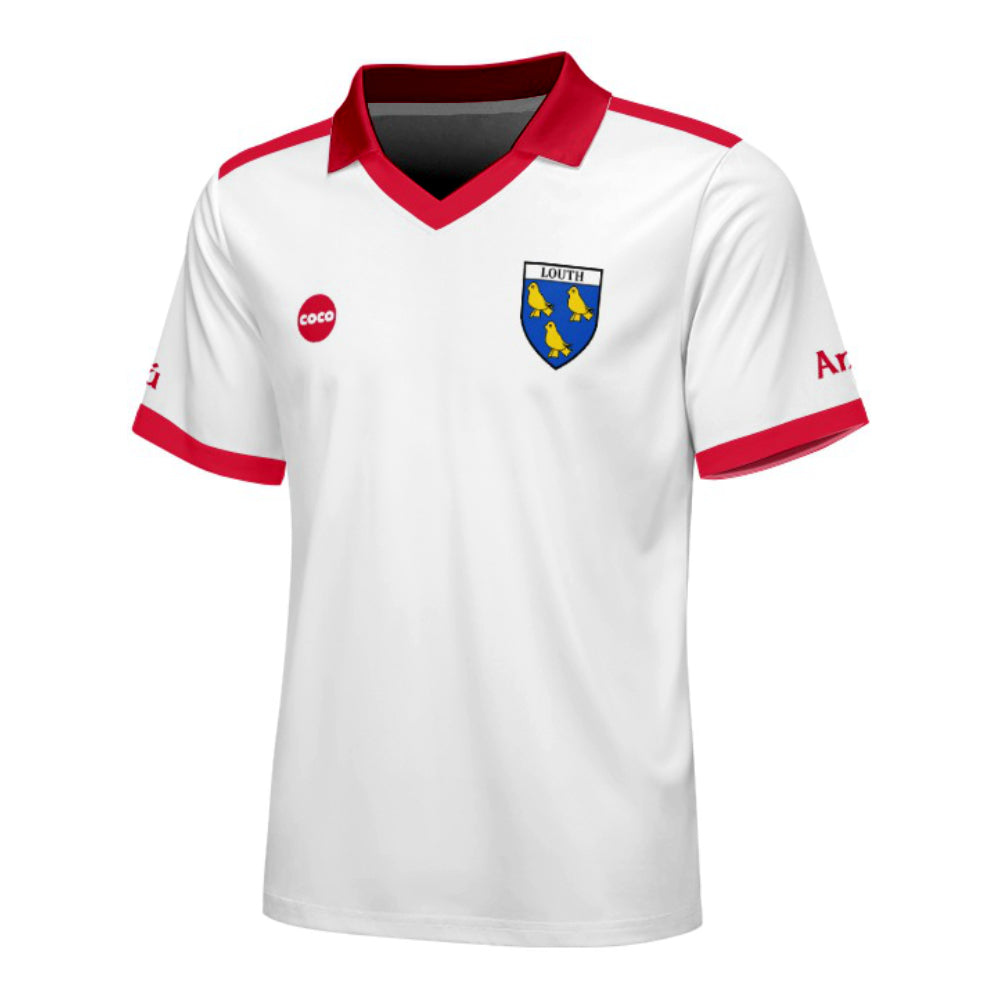 County Louth Retro Jersey Away - Kids Age 9-10