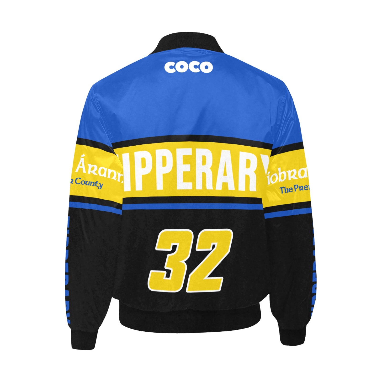 County Tipperary Vintage Quilted Bomber Jacket