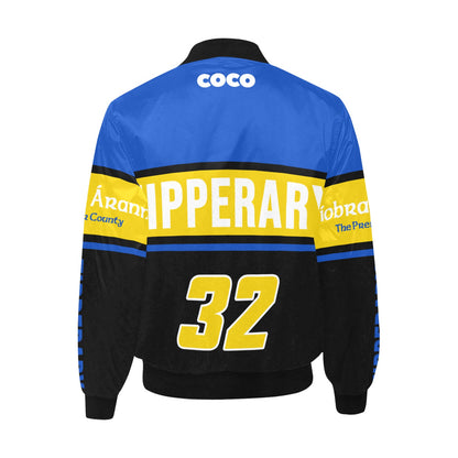 County Tipperary Vintage Quilted Bomber Jacket