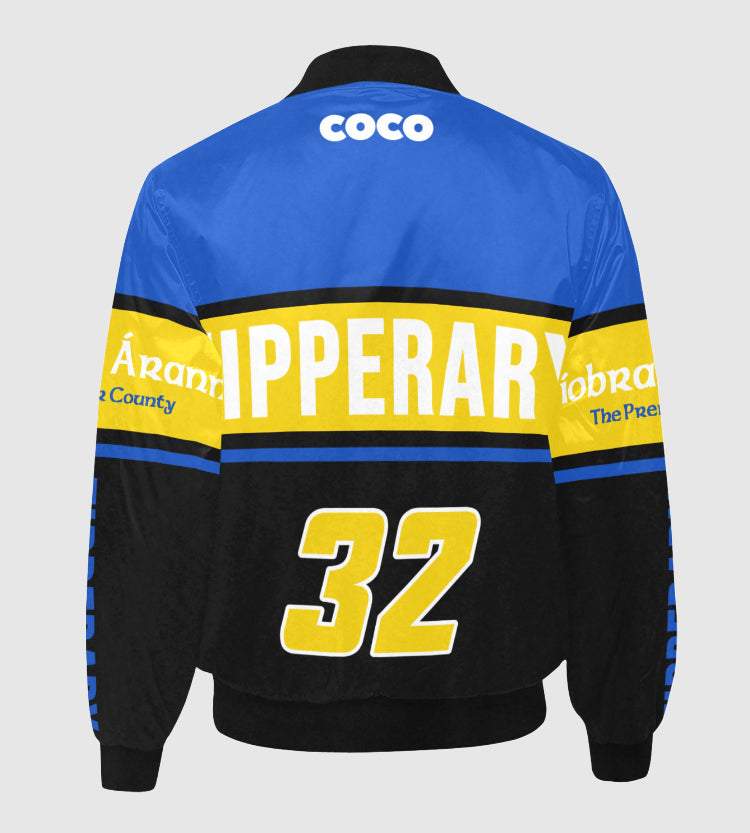 County Tipperary Vintage Quilted Bomber Jacket