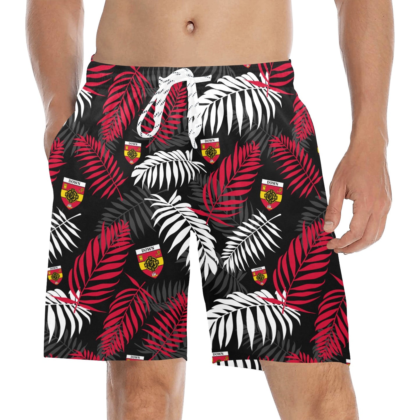 County Down Hawaiian Beach Shorts