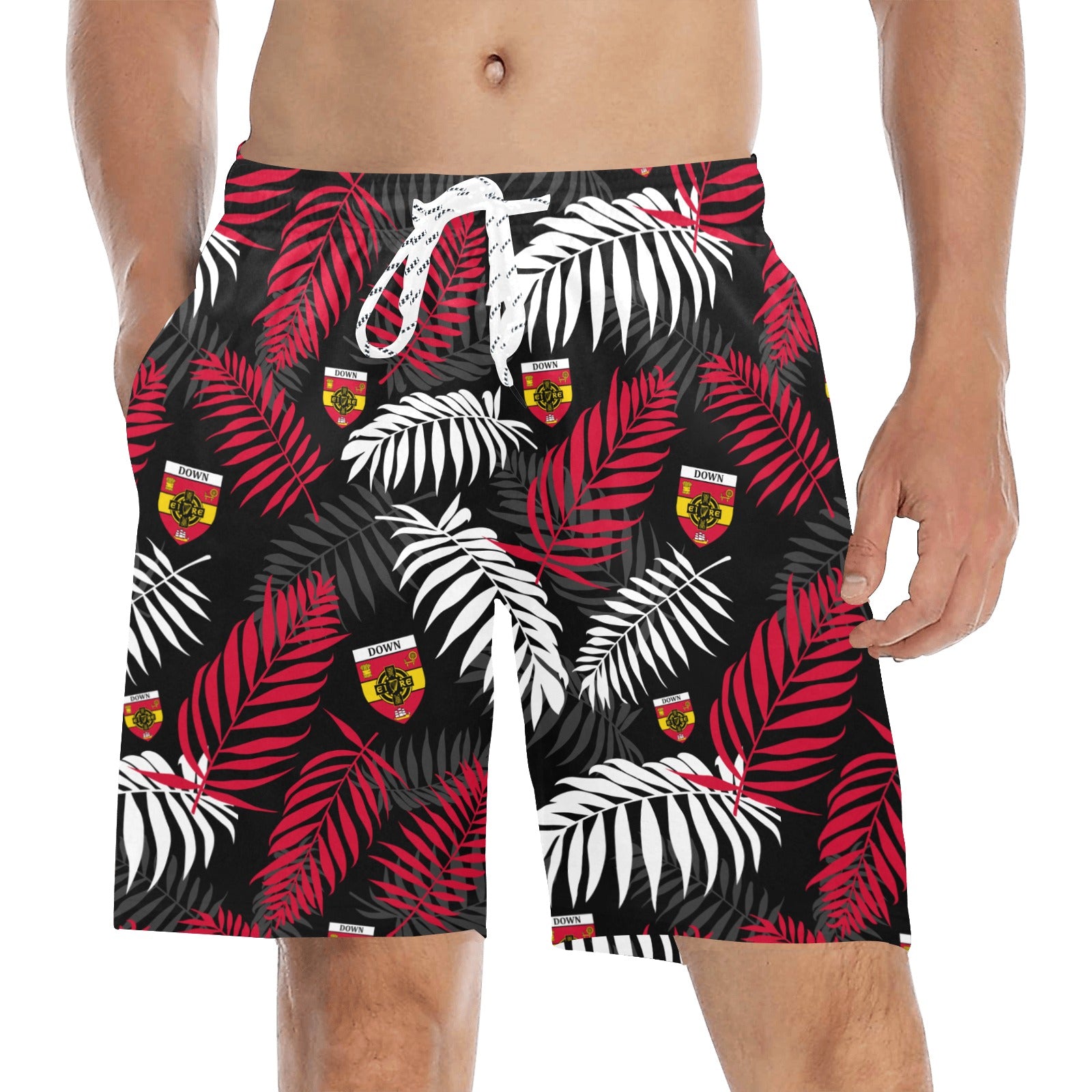 County Down Hawaiian Beach Shorts