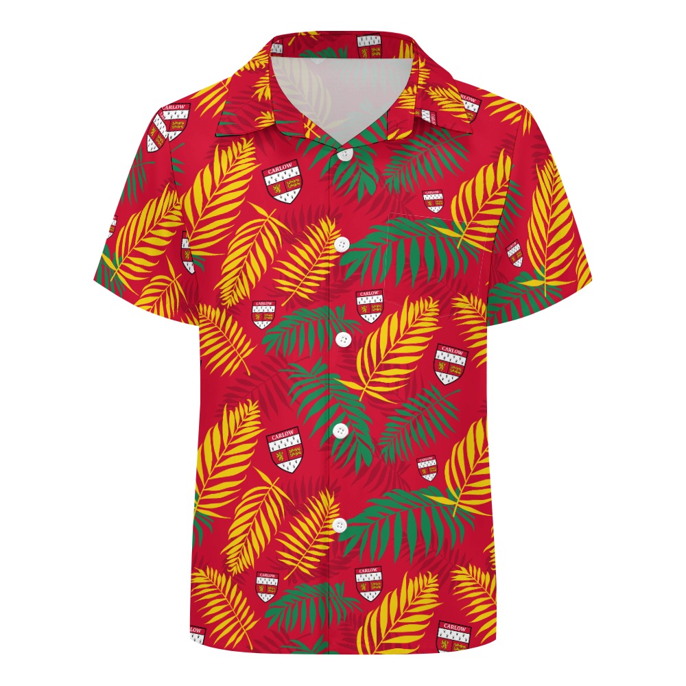 County Carlow Hawaiian Button Up Shirt - Kids