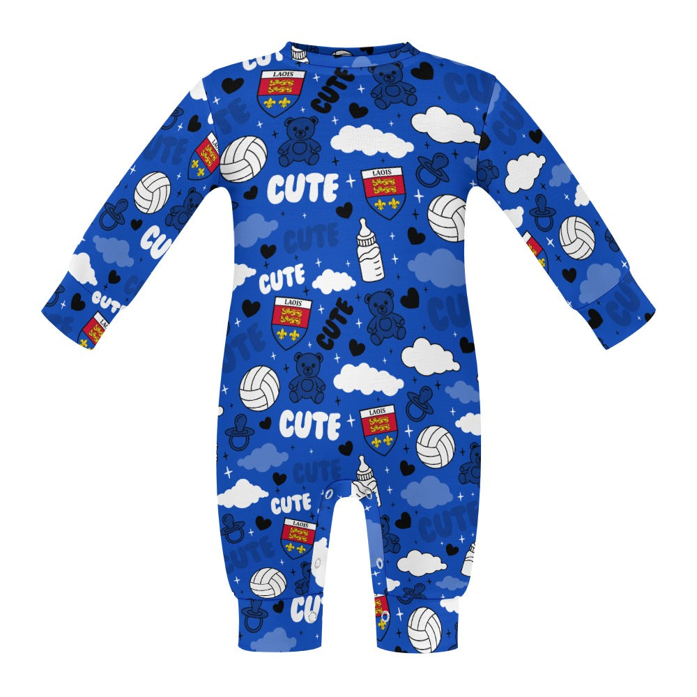 County Laois Cute Baby Sleepsuit