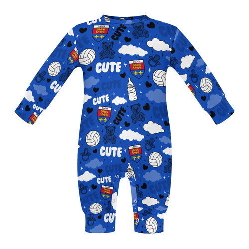 County Laois Cute Baby Sleepsuit