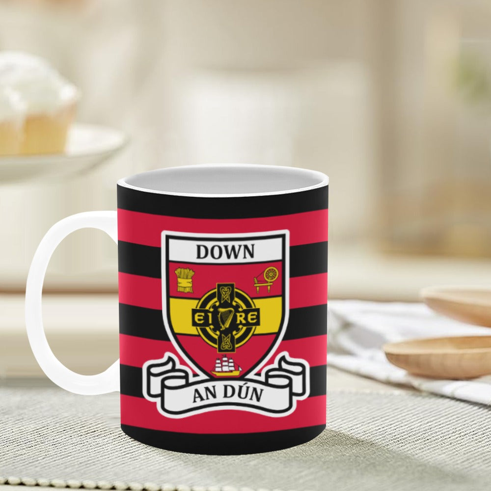 County Down Retro Stripes Mug