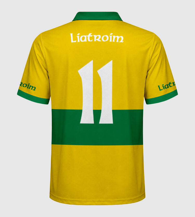 County Leitrim Retro Jersey Away - Kids