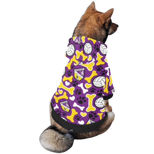 County Wexford Pooch Pattern Pet Hoodie