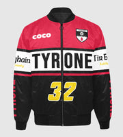 County Tyrone Vintage Quilted Bomber Jacket