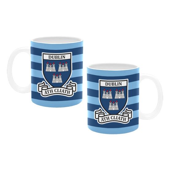 County Dublin Retro Stripes Mug