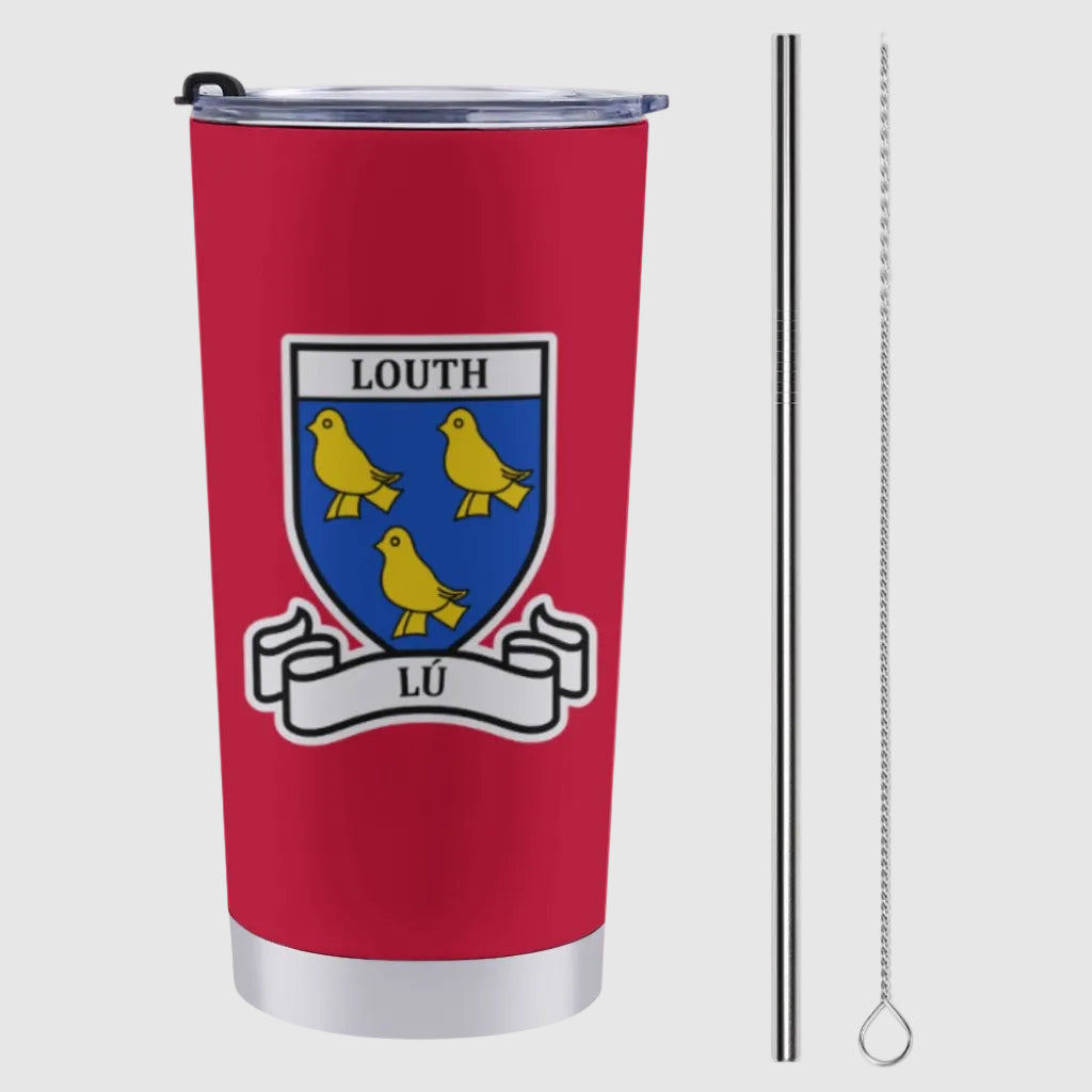 County Louth Classic Crest 20oz Travel Mug