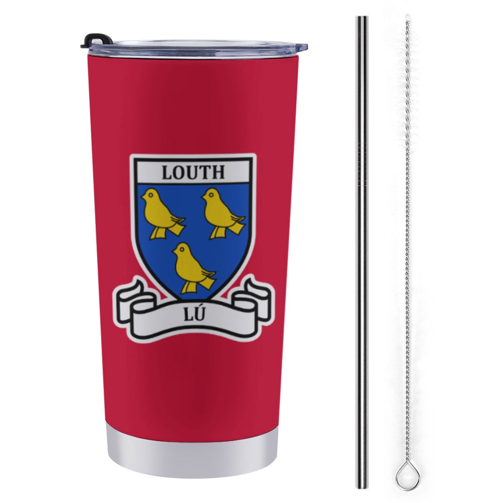 County Louth Classic Crest 20oz Travel Mug