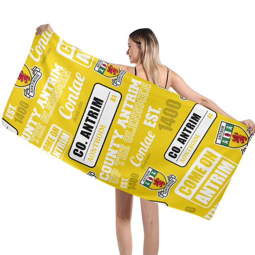 County Antrim Ultimate Beach Towel