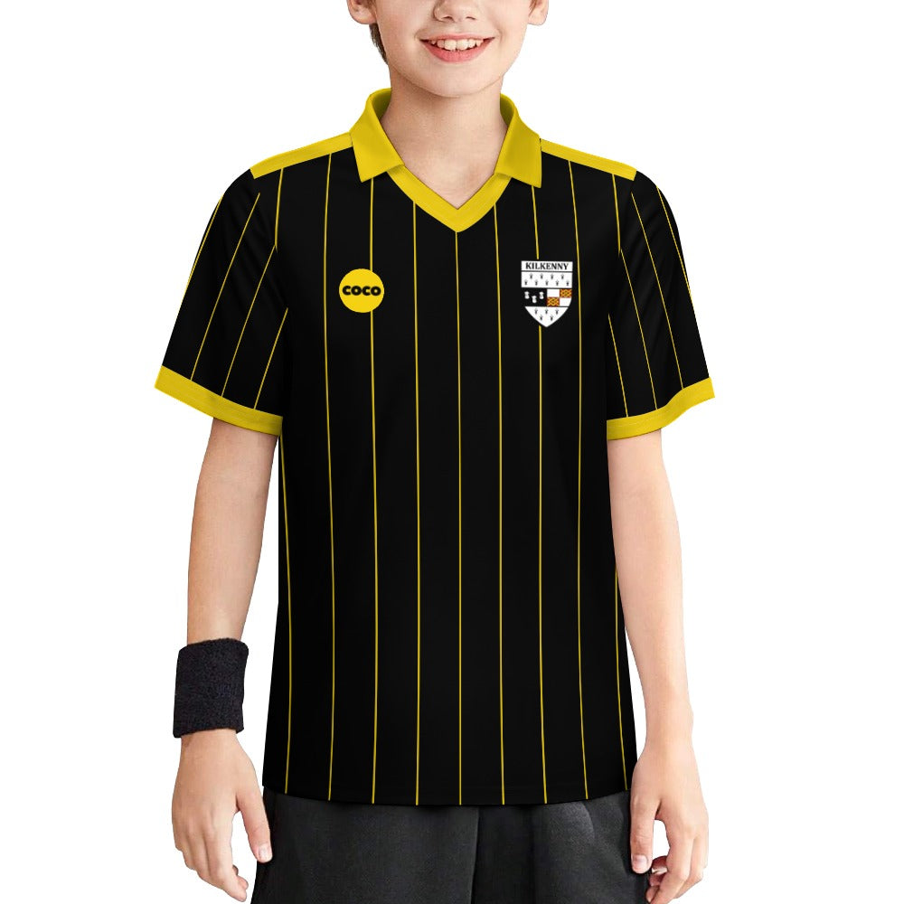 County Kilkenny Retro Jersey Pinstripe - Kids
