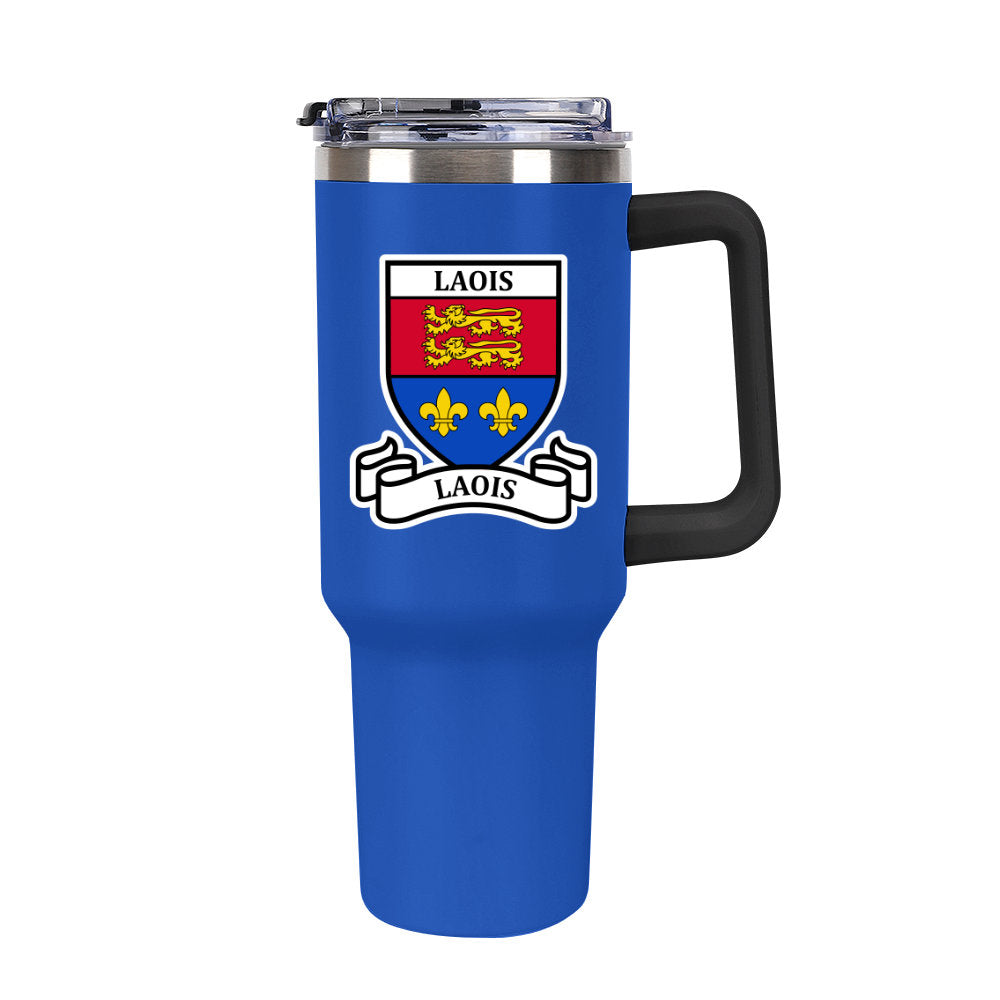 County Laois Classic Crest 40oz Travel Mug