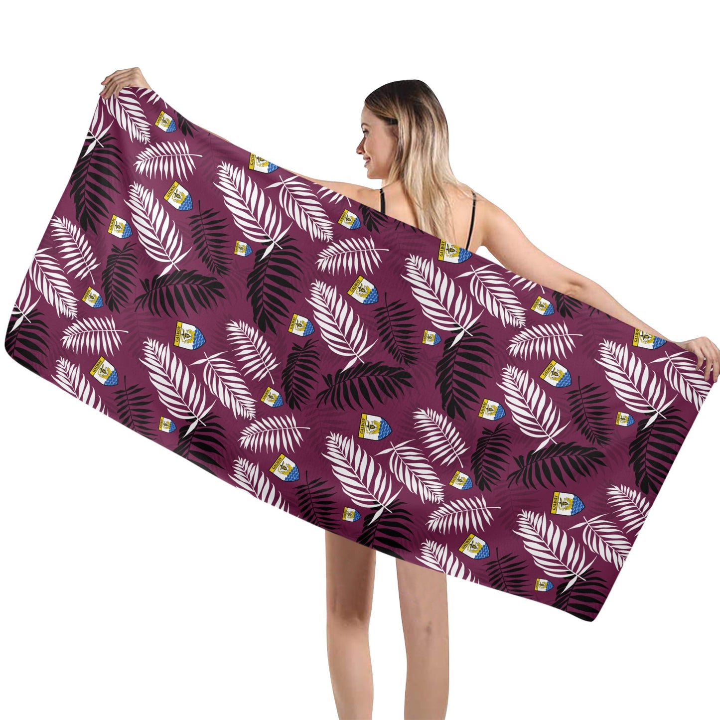 County Galway Hawaiian Beach Towel